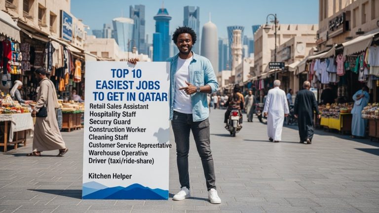 Top 10 Easiest Jobs to Get in Qatar